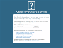 Tablet Screenshot of gitweb.byte.nl